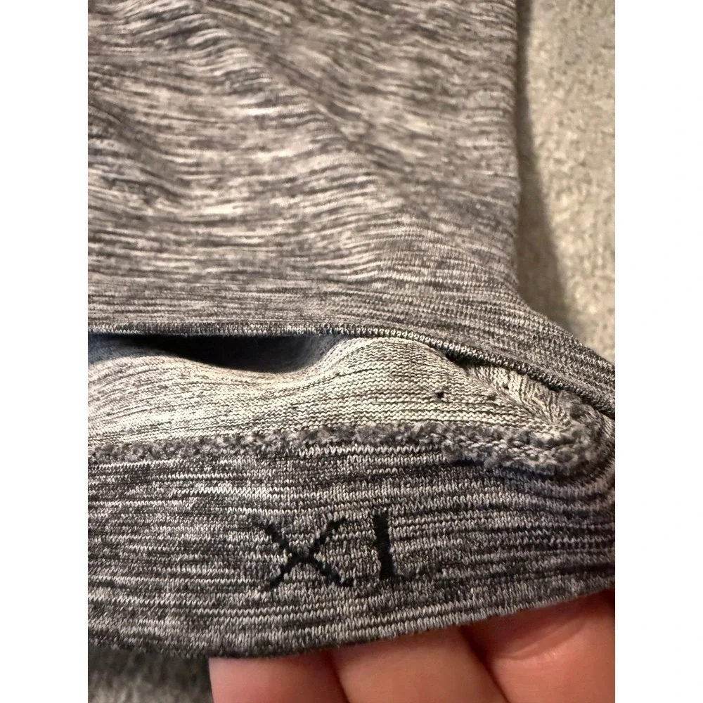 Lululemon Metal Vent Tech Shirt Mens XL Gray Space Dye Short Sleeve Athletic Tee